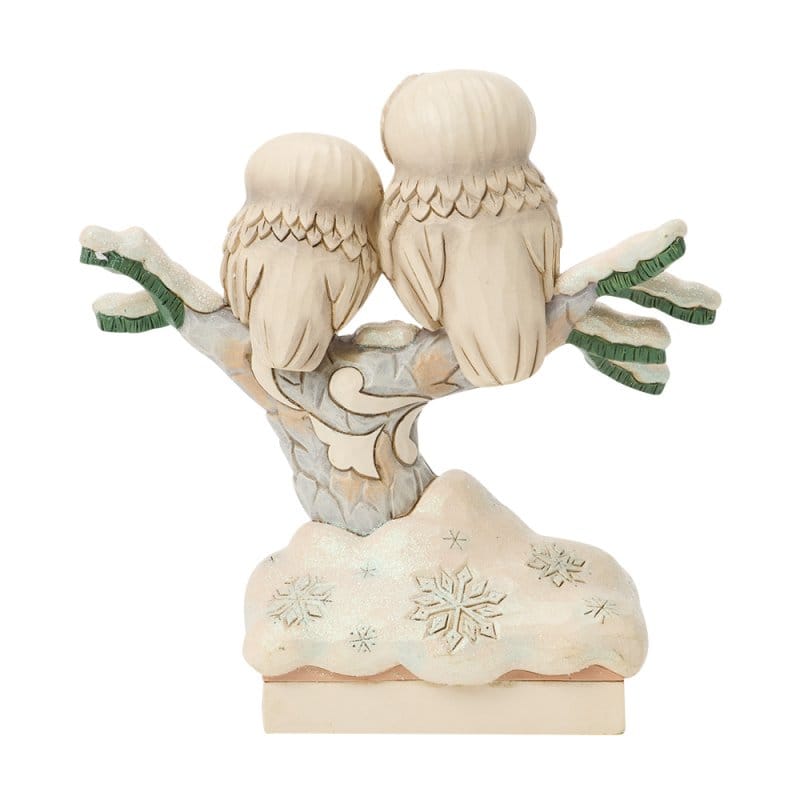 Heartwood Creek Woodland Owls On Tree Figurine By Jim Shore