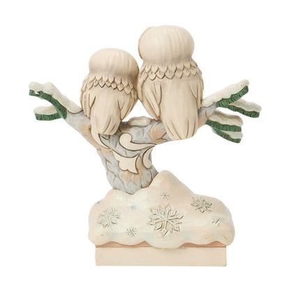 Heartwood Creek Woodland Owls On Tree Figurine By Jim Shore