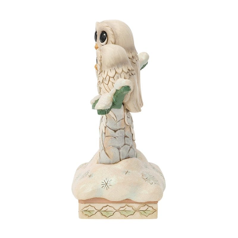 Heartwood Creek Woodland Owls On Tree Figurine By Jim Shore