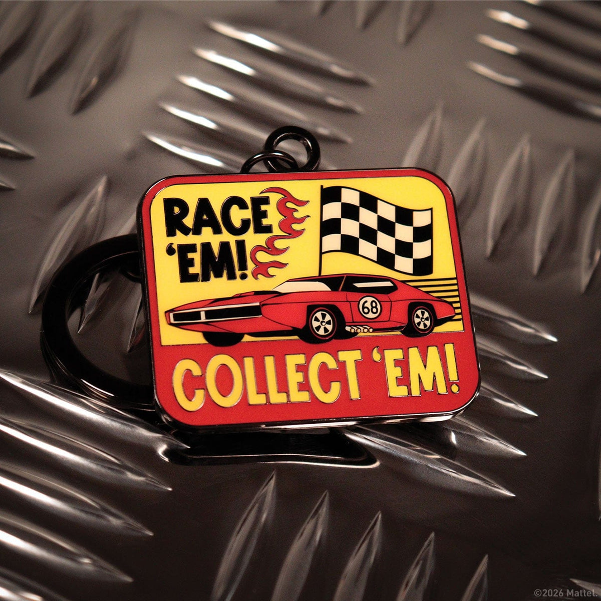 Hot Wheels Limited Edition Race 'Em Collect 'Em Keyring