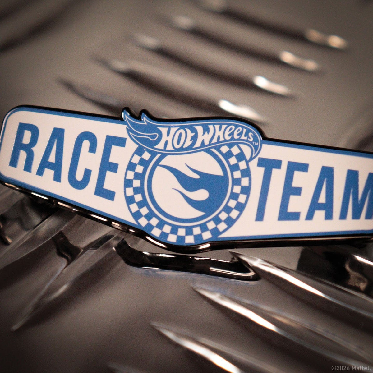Hot Wheels Limited Edition Race Team Pin Badge