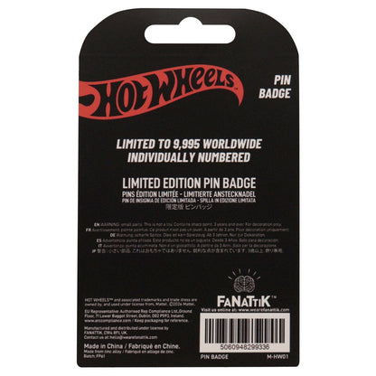 Hot Wheels Limited Edition Race Team Pin Badge