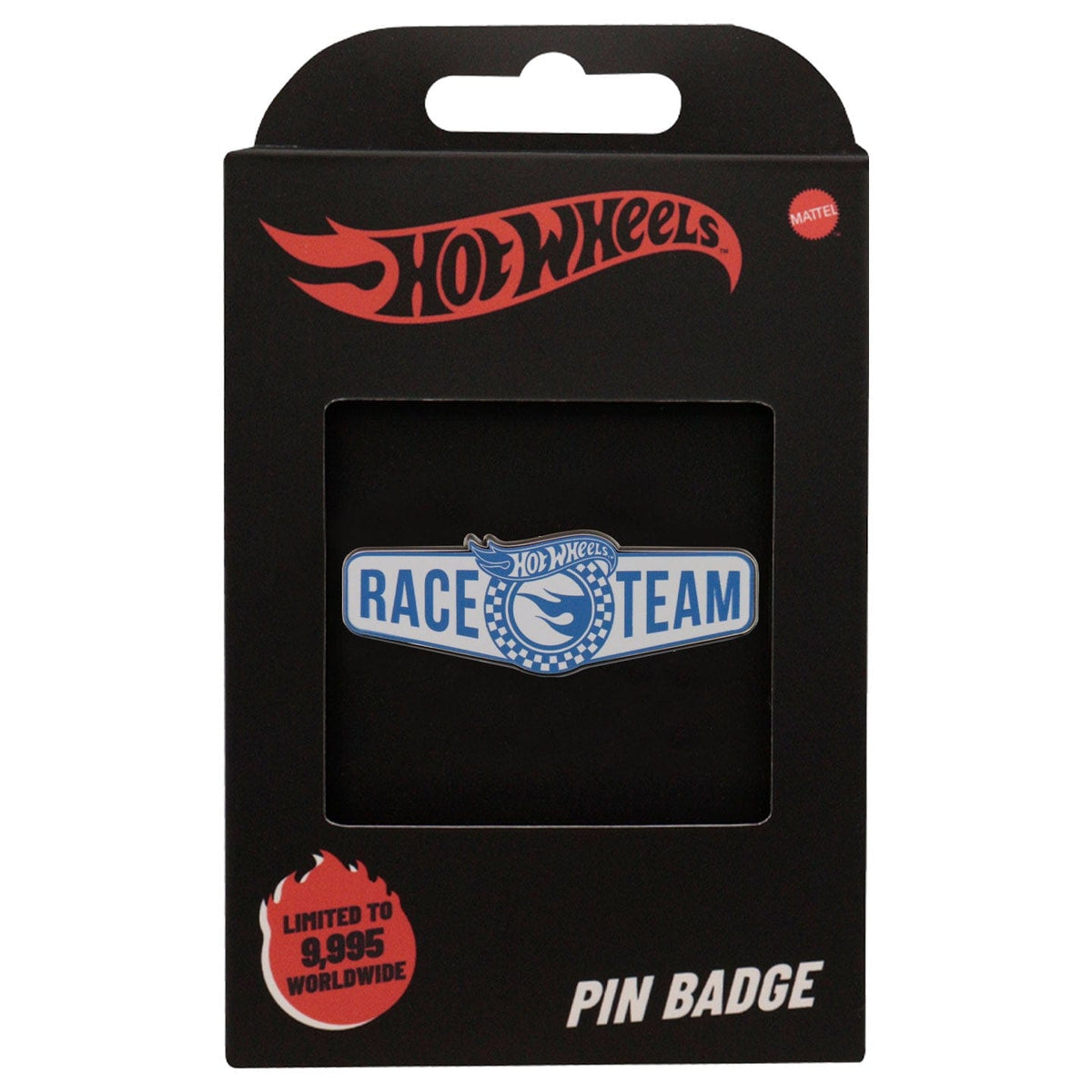 Hot Wheels Limited Edition Race Team Pin Badge