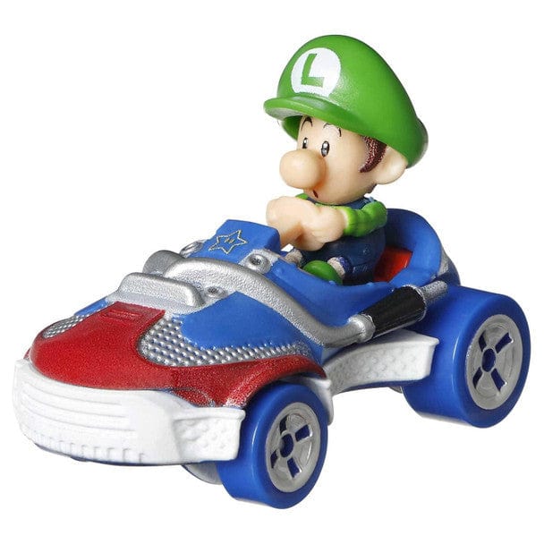 Hot Wheels Mario Kart Baby Luigi Sneeker