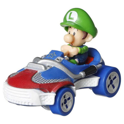 Hot Wheels Mario Kart Baby Luigi Sneeker