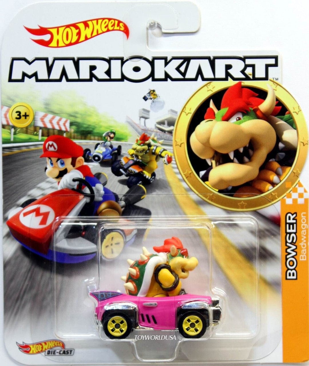 Hot Wheels Mario Kart Bowser Badwagon