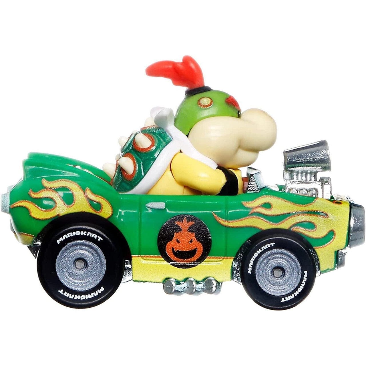 Hot Wheels Mario Kart Bowser Jr. Flame Flyer