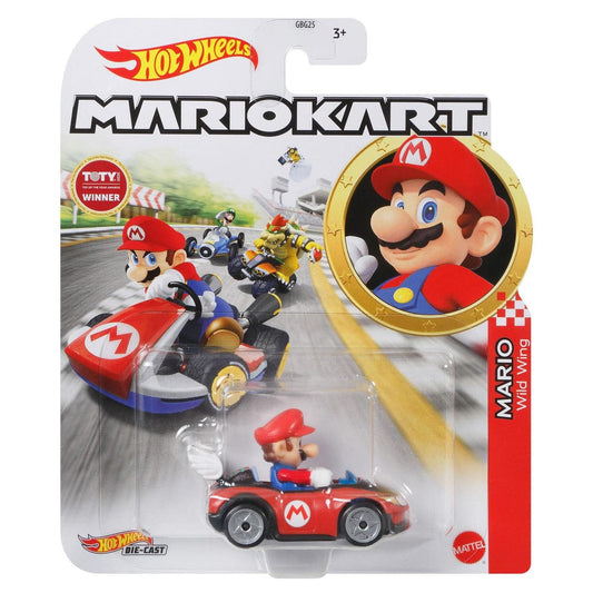 Hot Wheels Mario Kart Mario Wild Wing
