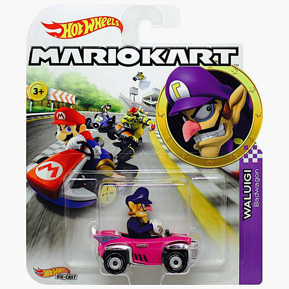 Hot Wheels Mario Kart Waluigi Badwagon