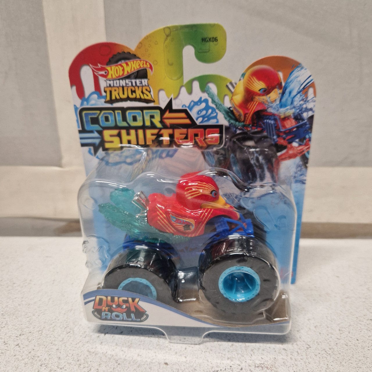 Hot Wheels Monster Trucks Colour Shifters Duck N Roll