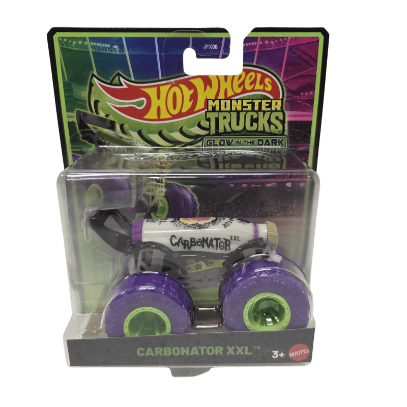 Hot Wheels Monster Trucks Glow In The Dark Carbonator XXL