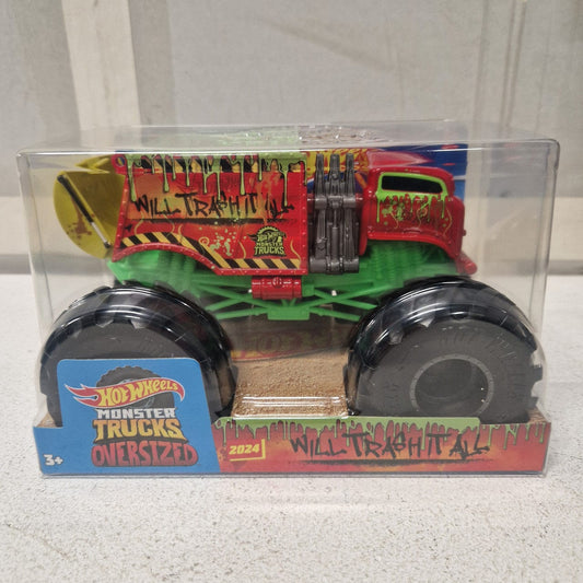 Hot Wheels Monster Trucks Oversized Will Trash It All