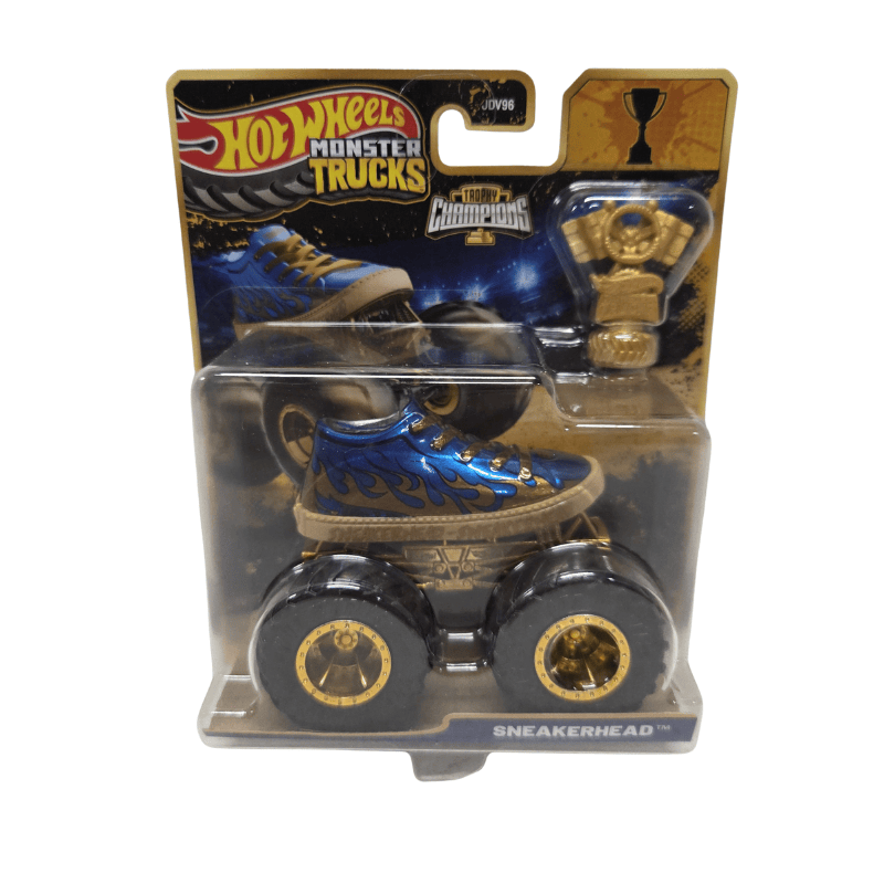 Hot Wheels Monster Trucks Trophy Champions Sneakerhead