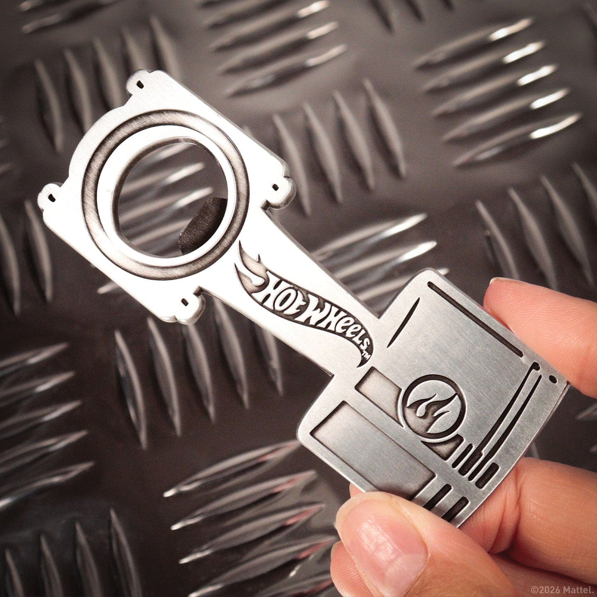 Hot Wheels Piston Magnetic Bottle Opener