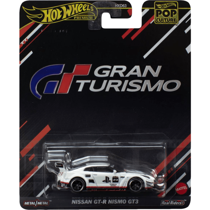 Hot Wheels Pop Culture Gran Turismo Nissan GT-R Nismo GT3