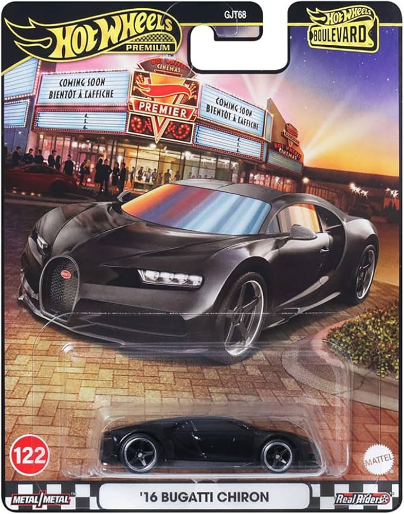 Hot Wheels Premium Boulevard '16 Bugatti Chiron