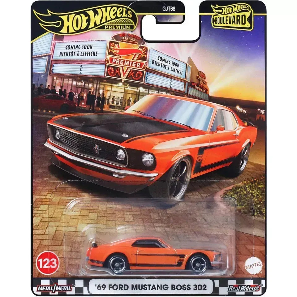 Hot Wheels Premium Boulevard '69 Ford Mustang Boss 302