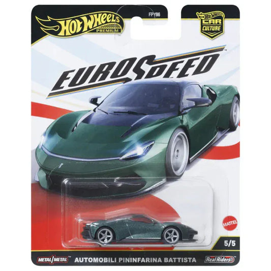 Hot Wheels Premium Car Culture Automobili Pininfarina Battista Euro Speed