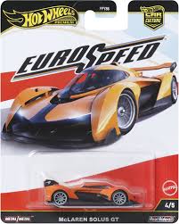 Hot Wheels Premium Car Culture McLaren Solus GT Euro Speed
