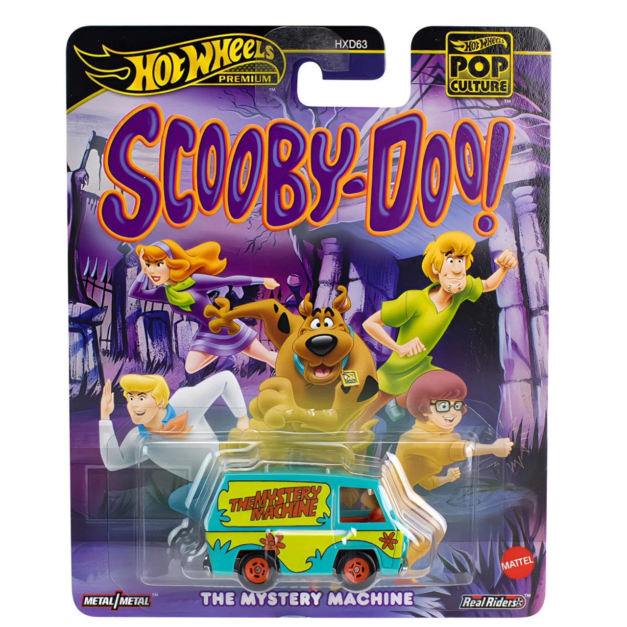 Hot Wheels Premium Pop Culture The Mystery Machine - Scooby-Doo!