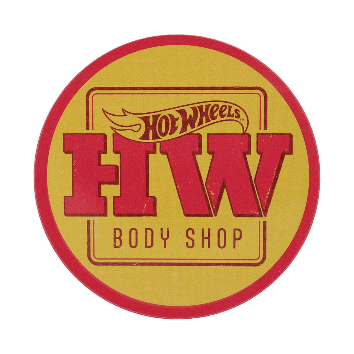 Hot Wheels Set of Four Printed Metal Coasters