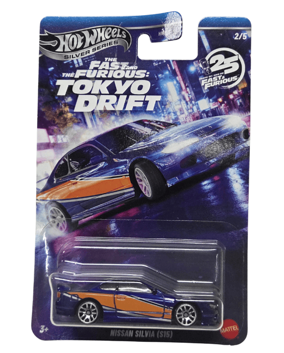 Hot Wheels Silver Series Fast & Furious Nissan Silvia (S15)
