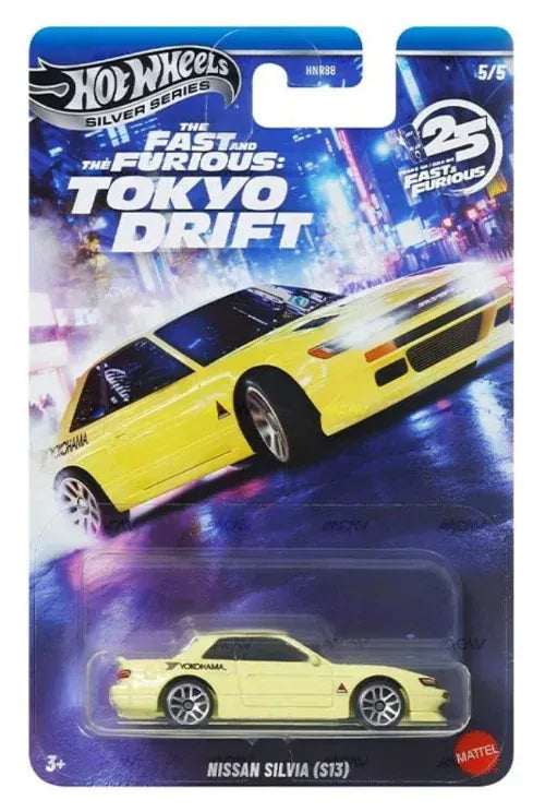 Hot Wheels Silver Series Fast & Furious Tokyo Drift Nissan Silvia (S13)