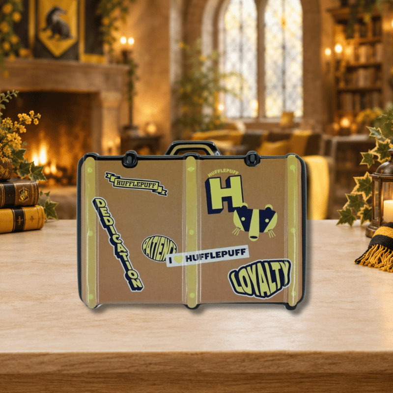 Hufflepuff Suitcase Money Bank Wizarding World of Harry Potter
