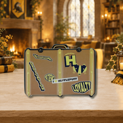 Hufflepuff Suitcase Money Bank Wizarding World of Harry Potter