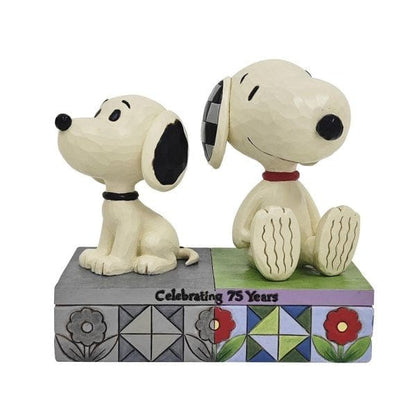 I Remember You (1950's vs Modern Snoopy) Peanuts Figurine By Jim Shore 6016274