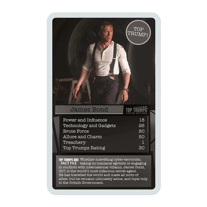James Bond 007 'Every Assignment' Top Trumps Card Game