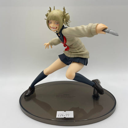 EX DISPLAY - Jujutsu Kaisen Figure Jukon No Kata Yuji Itadori + Nobara Kugisaki + Jujutsu Kaisen Figure Yuji Itadori and My Hero Academia Figure The Evil Villains Vol. 3 Himiko Toga
