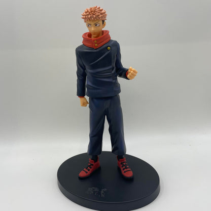 EX DISPLAY - Jujutsu Kaisen Figure Jukon No Kata Yuji Itadori + Nobara Kugisaki + Jujutsu Kaisen Figure Yuji Itadori and My Hero Academia Figure The Evil Villains Vol. 3 Himiko Toga