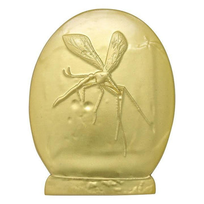 Jurassic Park gold Mosquito In Amber Pin Badge