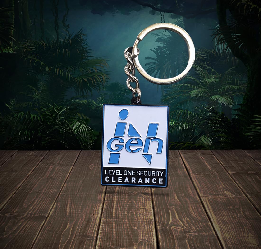 Jurassic Park InGen Limited edition key Ring