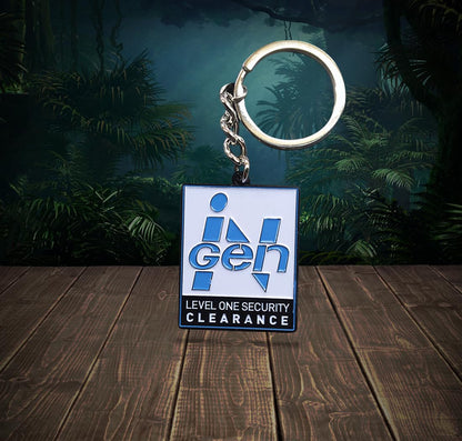 Jurassic Park InGen Limited edition key Ring