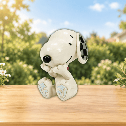 Laughing Snoopy Mini Figurine Peanuts By Jim Shore