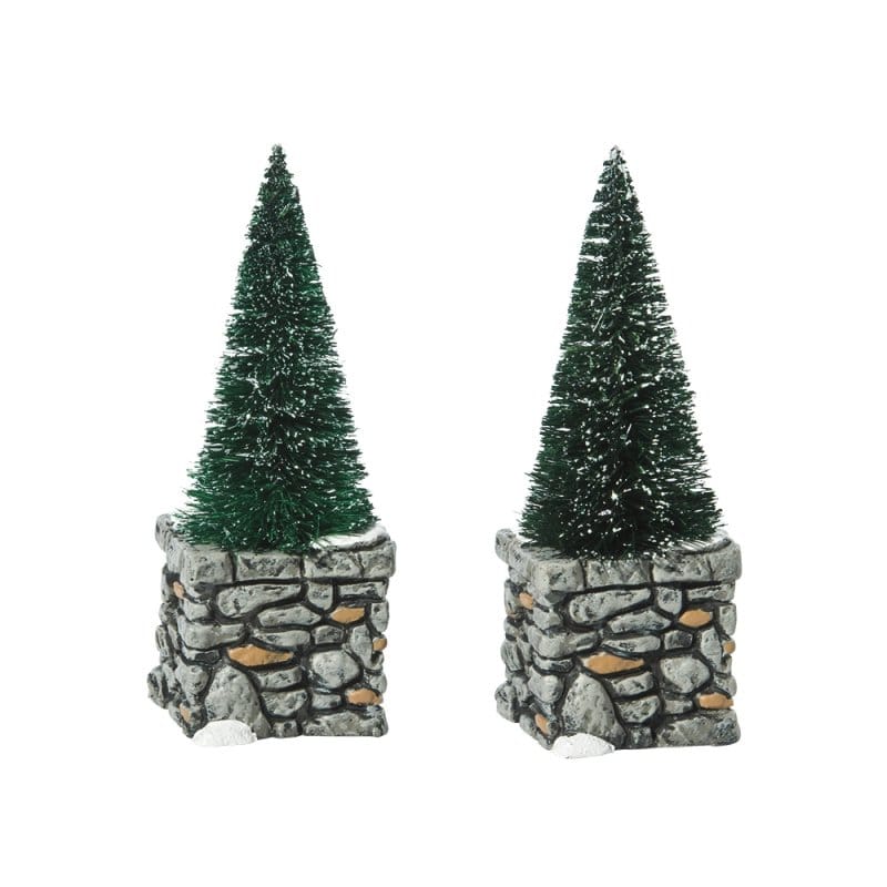 Limestone Topiaries Accessory (Set of 2) by Department 56