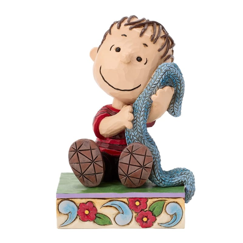 Linus With Blanket Figurine - Peanuts by Jim Shore