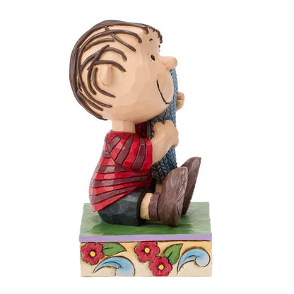 Linus With Blanket Figurine - Peanuts by Jim Shore