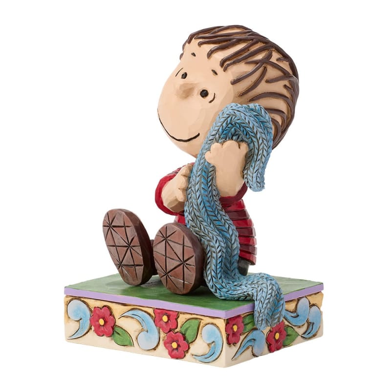 Linus With Blanket Figurine - Peanuts by Jim Shore