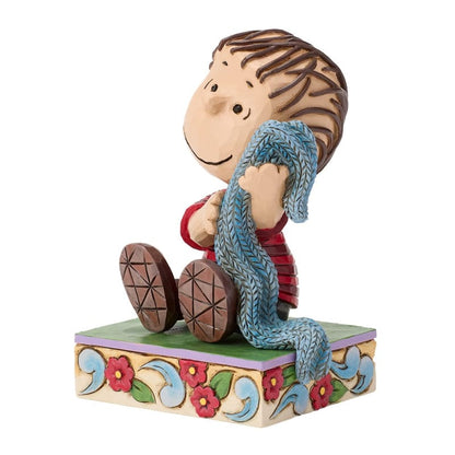 Linus With Blanket Figurine - Peanuts by Jim Shore