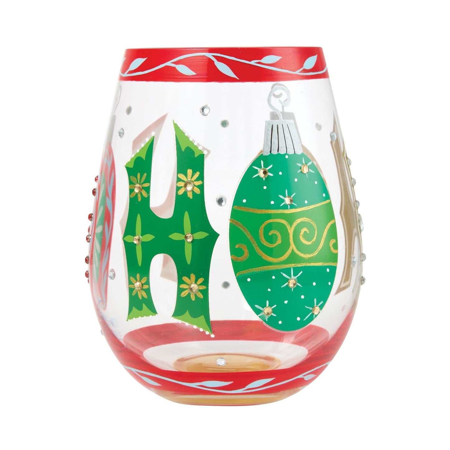 Lolita Ho Ho Ho Stemless Wine Glass