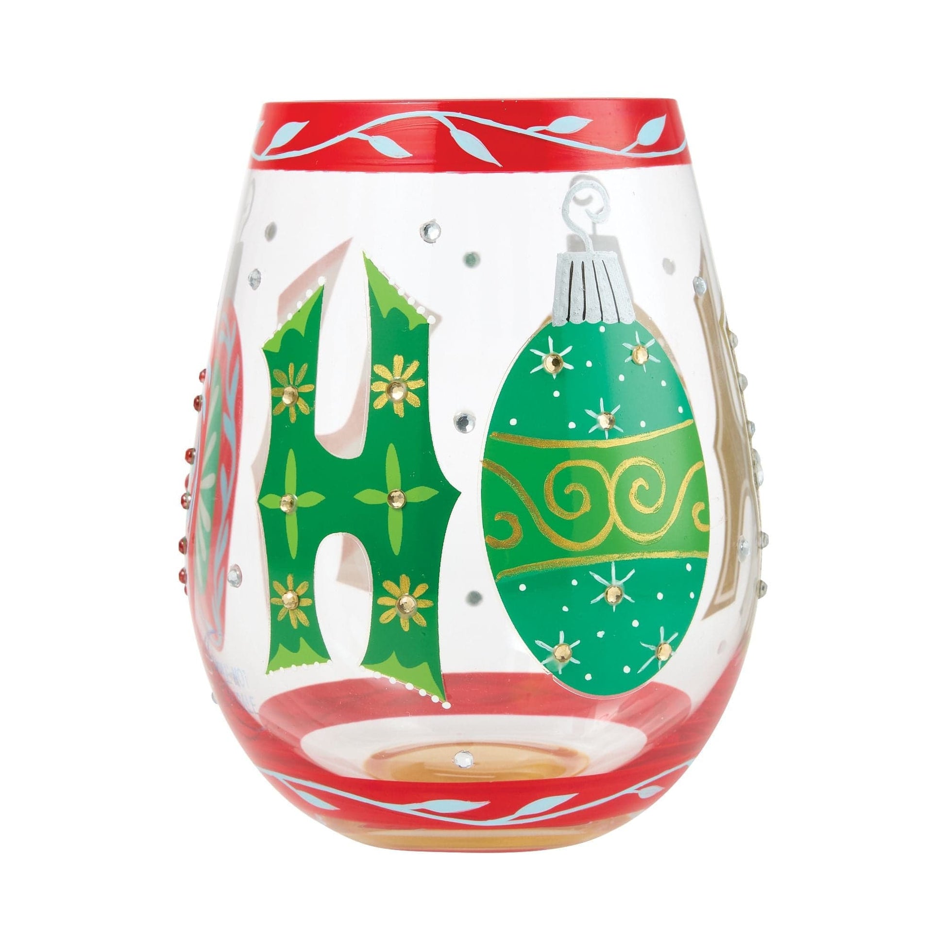 Lolita Ho Ho Ho Stemless Wine Glass