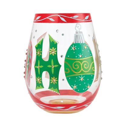 Lolita Ho Ho Ho Stemless Wine Glass