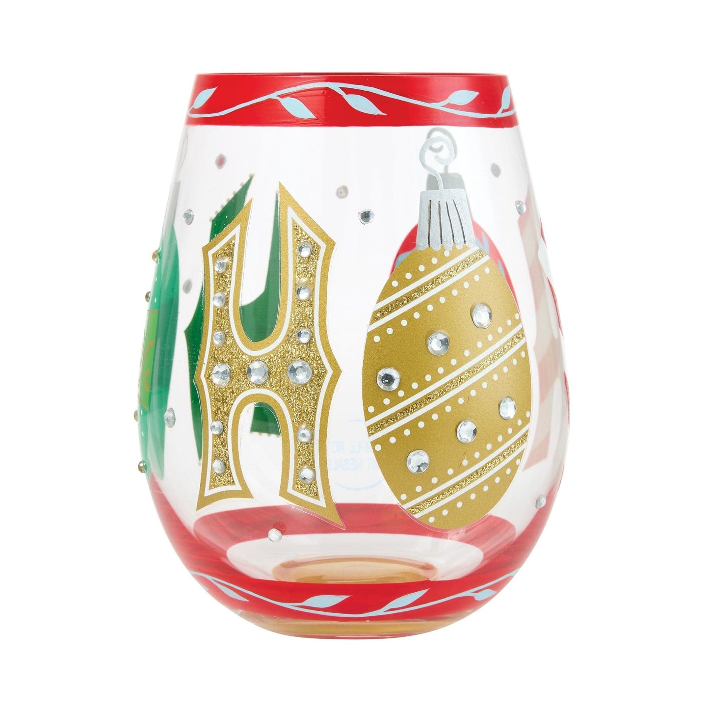 Lolita Ho Ho Ho Stemless Wine Glass