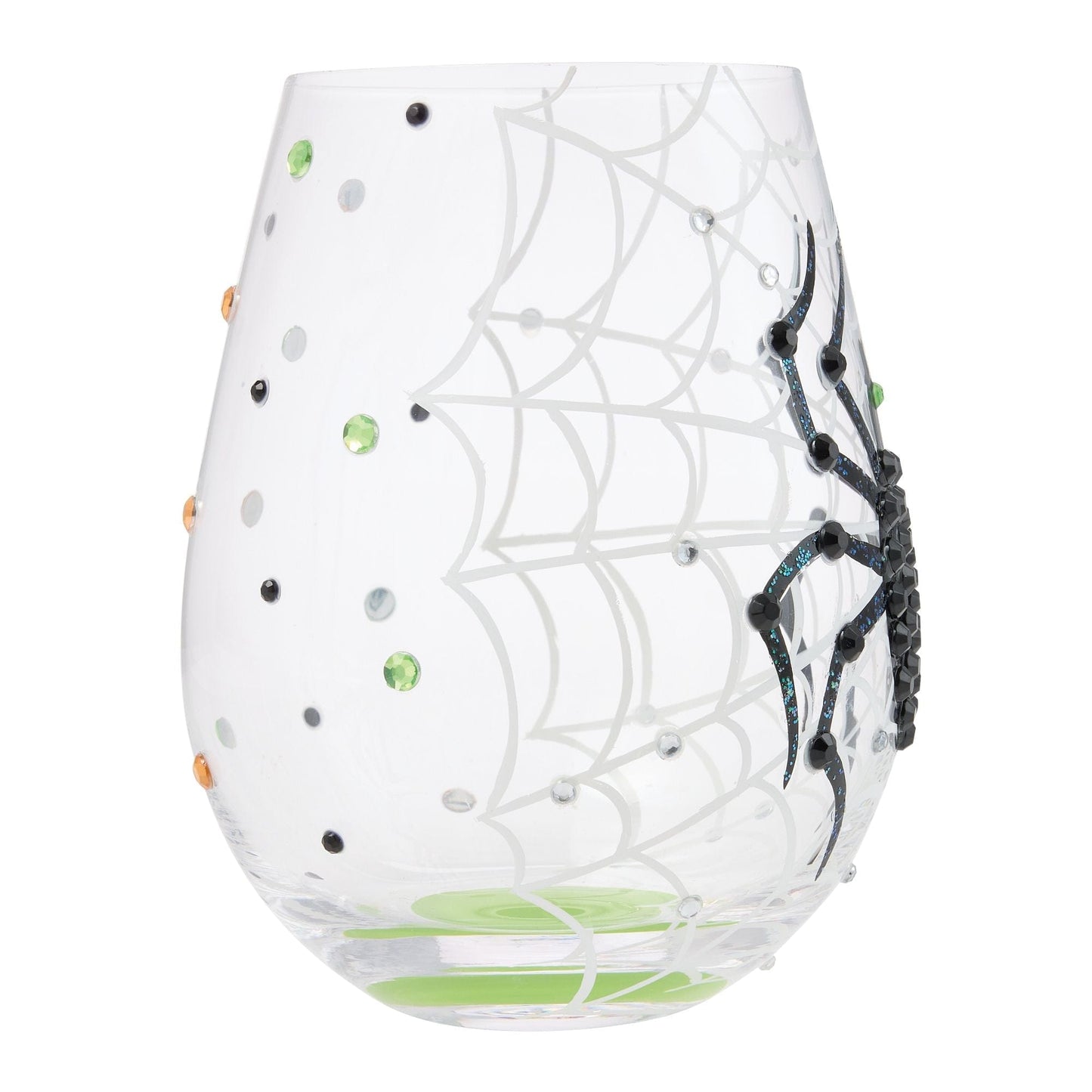 Lolita In My Own Web Stemless Wine Glass