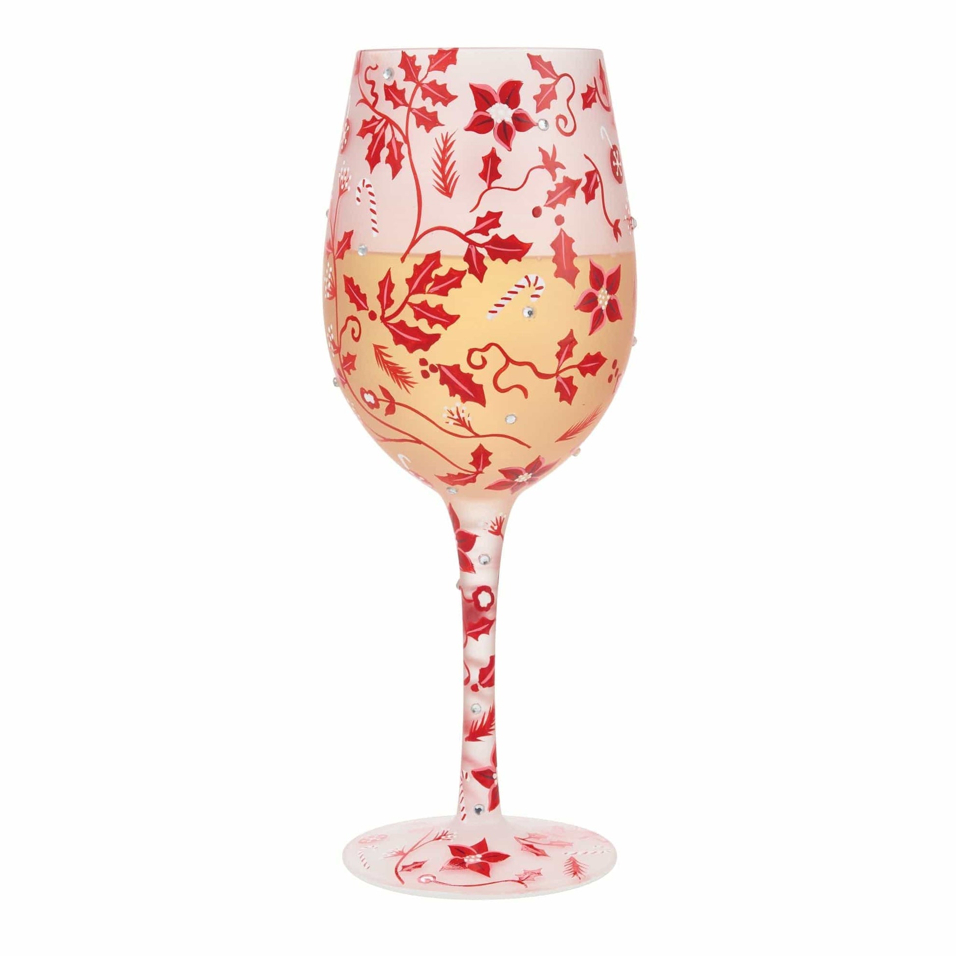 Lolita Ruby Holiday Chinoiserie Wine Glass