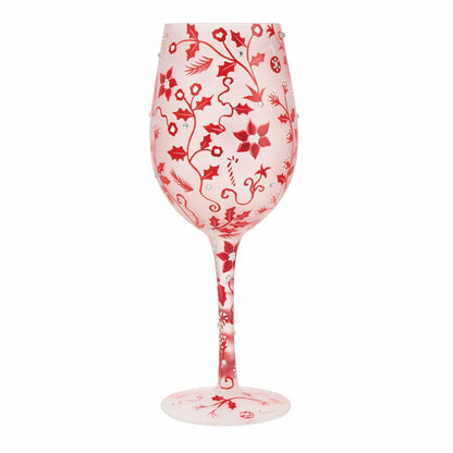 Lolita Ruby Holiday Chinoiserie Wine Glass