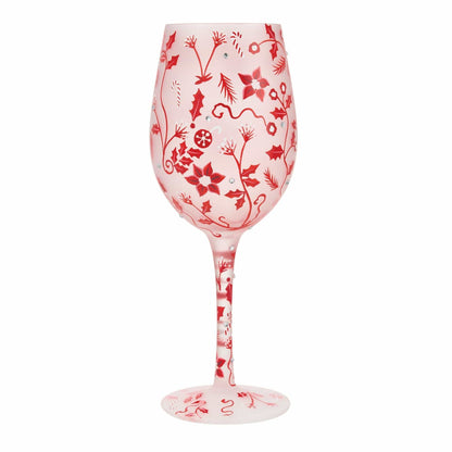 Lolita Ruby Holiday Chinoiserie Wine Glass